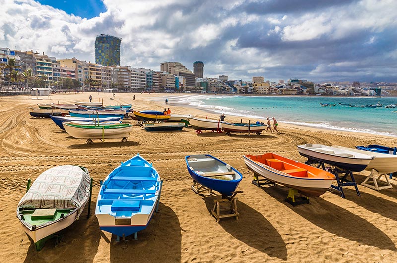 Las Canteras beach